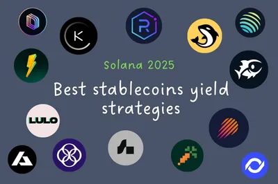 Best stablecoins yield strategies on Solana