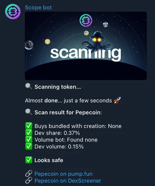 Scope rug checker
